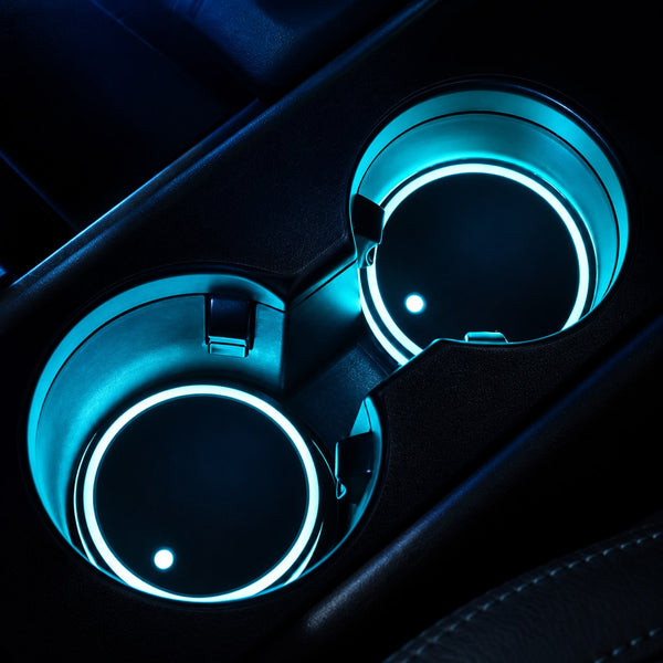 LED Cup Holder Coasters (Pair)