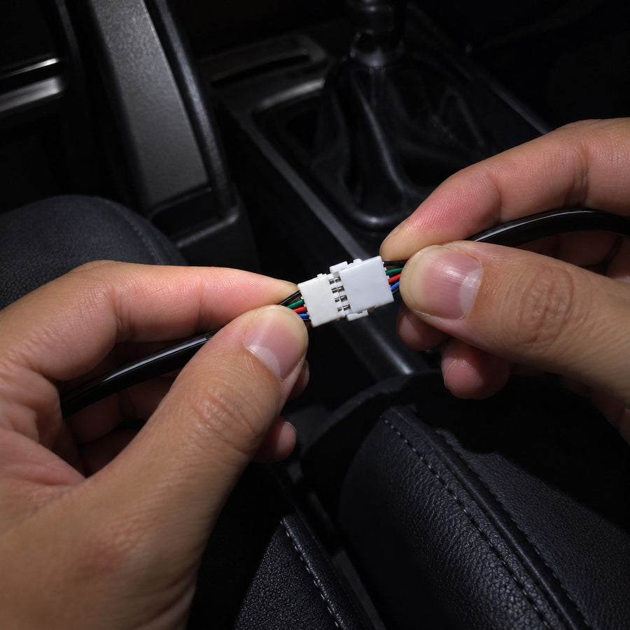 Worried about wiring? There isn't any.